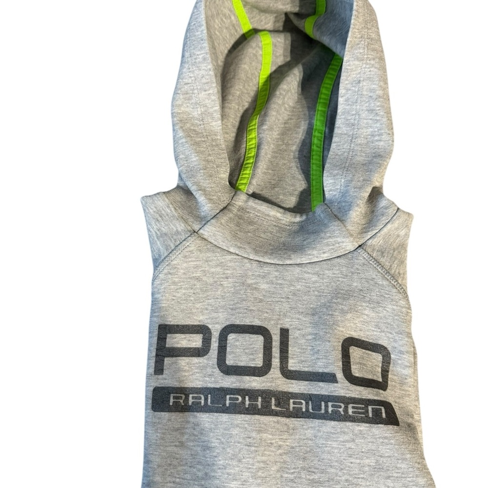 Polo Ralph Lauren Boys Performance Hoodie Gray Size 7 - Picture 5 of 9